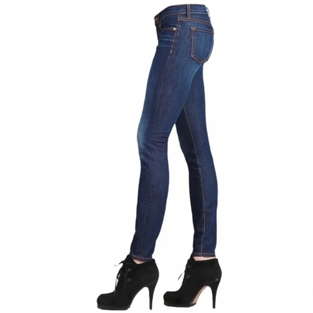 J BRAND Skinny Leg Dark Vintage Ankle Jeans SZ 26 - Picture 6 of 6